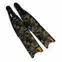 סנפירי צלילה חופשית Leaderfins Green Camo
